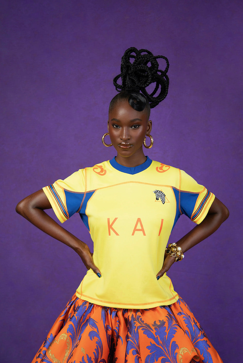 Kaida Football Jerseys - Yellow
