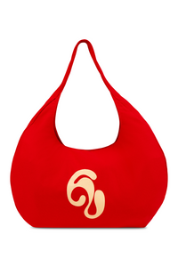 London Canvas Tote - Red