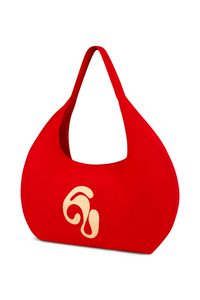 London Canvas Tote - Red