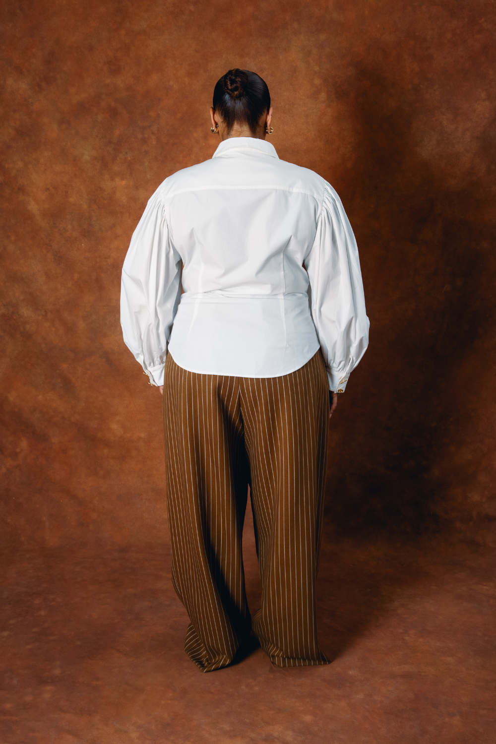 Sloane Sculpted Cotton Shirt - White