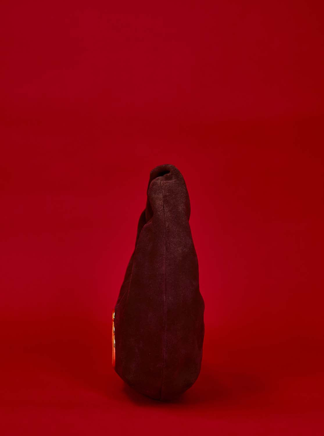 Little London Suede Mini Handbag - Chocolate Brown