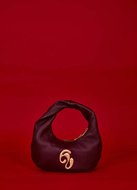 Little London Leather Mini Handbag - Burgundy