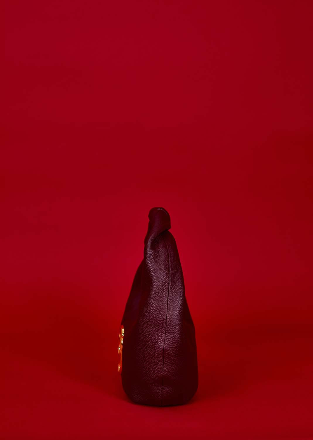 Little London Leather Mini Handbag - Burgundy