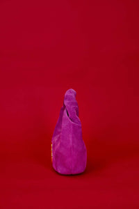 Little London Suede Mini Handbag - Purple