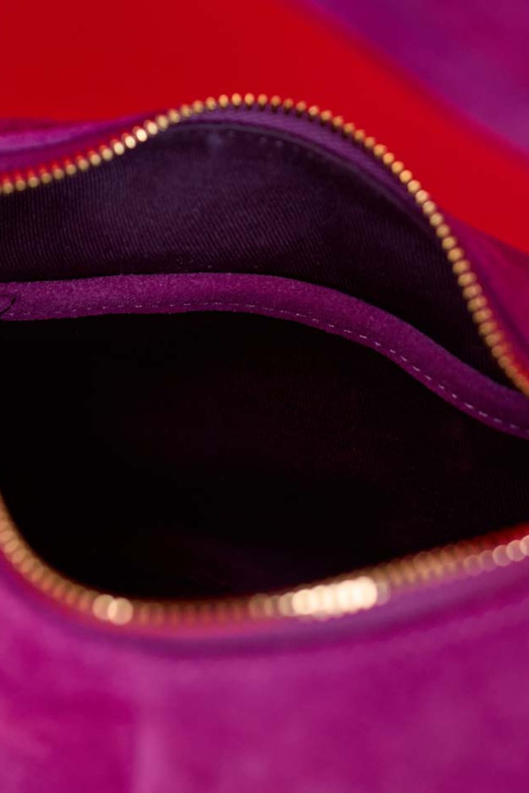 Little London Suede Mini Handbag - Purple