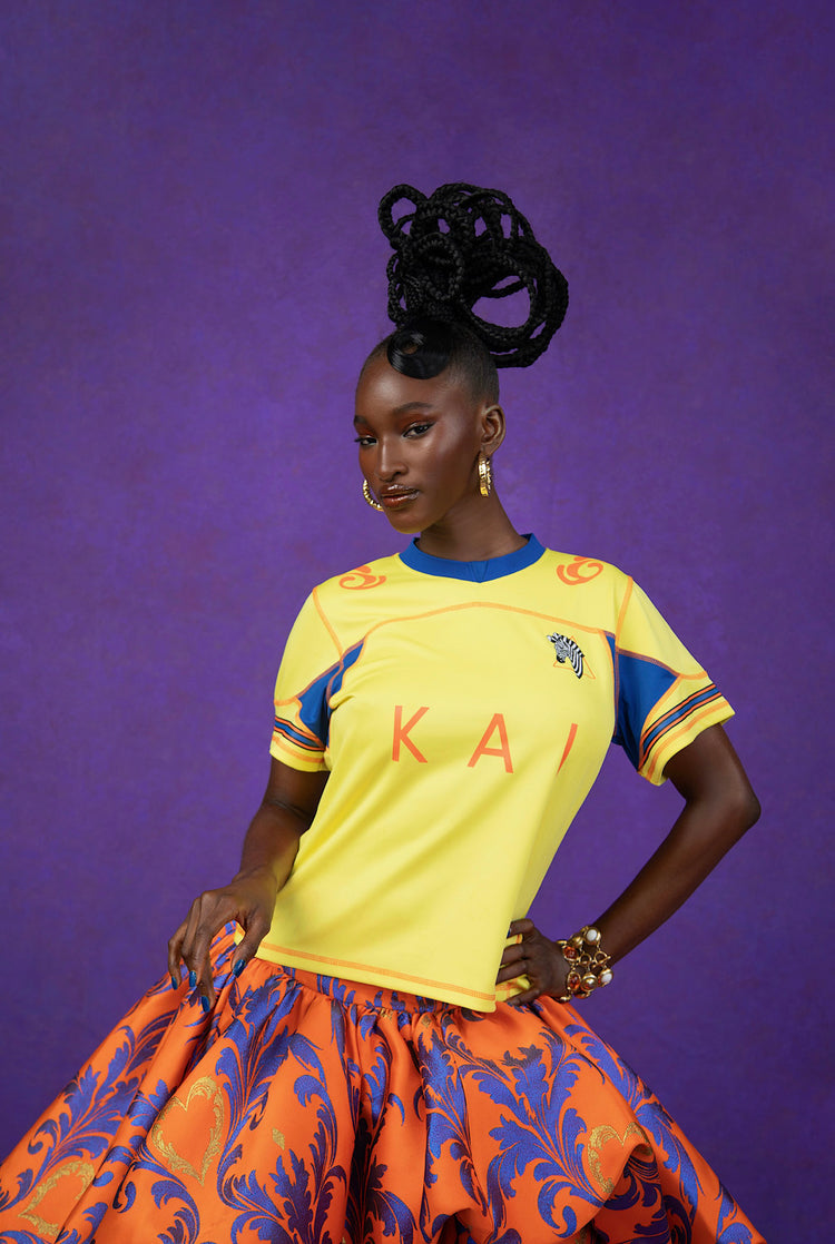 Kaida Football Jerseys - Yellow