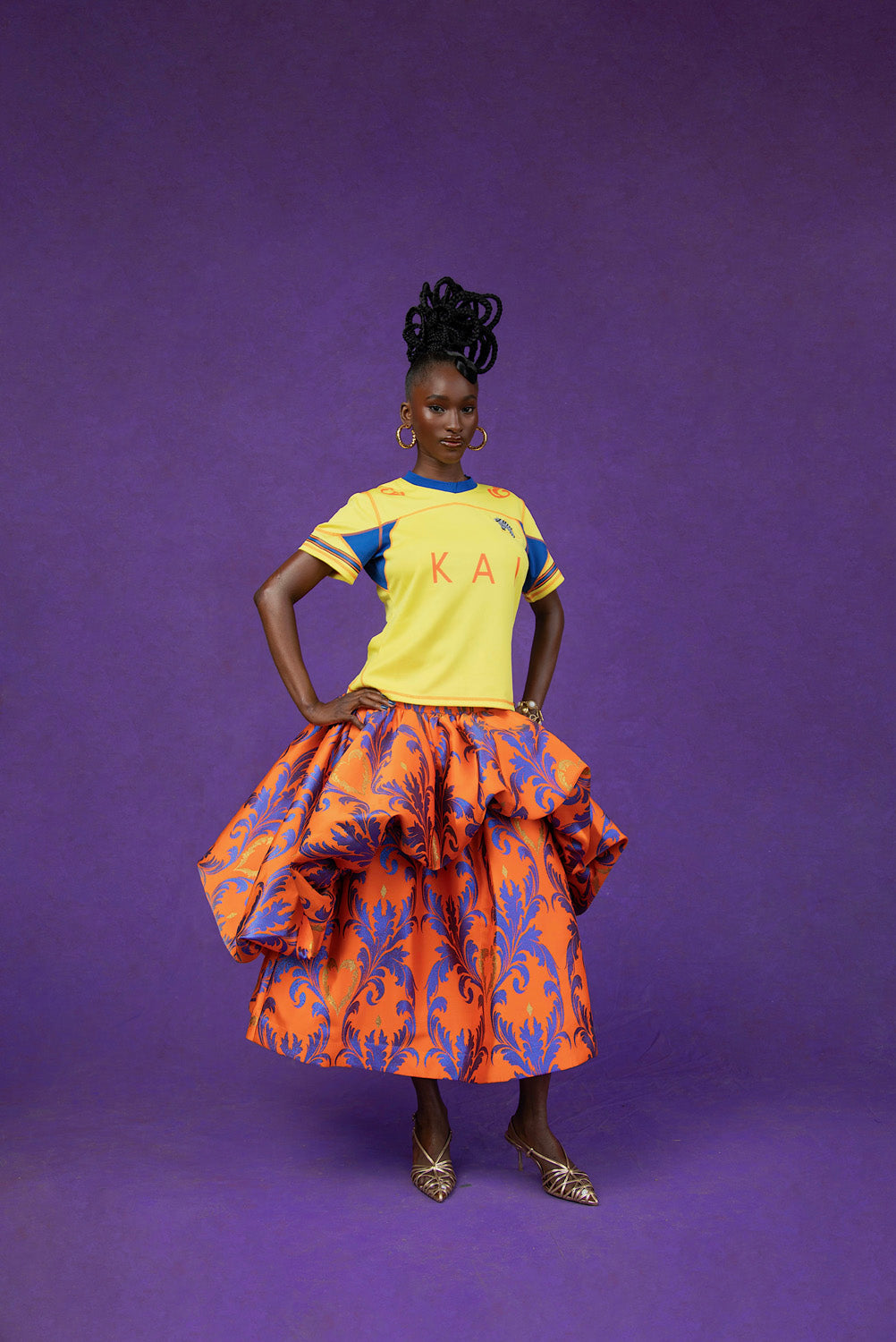 Kaida Football Jerseys - Yellow