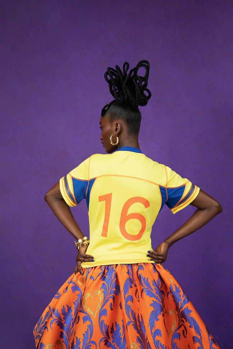 Kaida Football Jerseys - Yellow