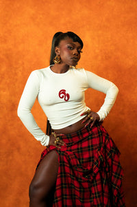 Nao Cotton Logo Embroidered Long Sleeve Top - Bundle