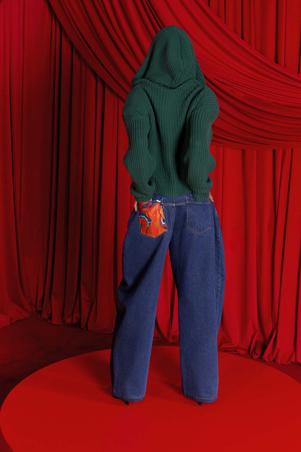 Nori Hooded Cardigan - Forest Green