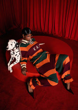 Rafa Striped Long Sleeve Rugby Shirt