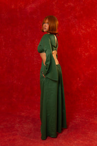 Daya CutOut Maxi Dress - Green