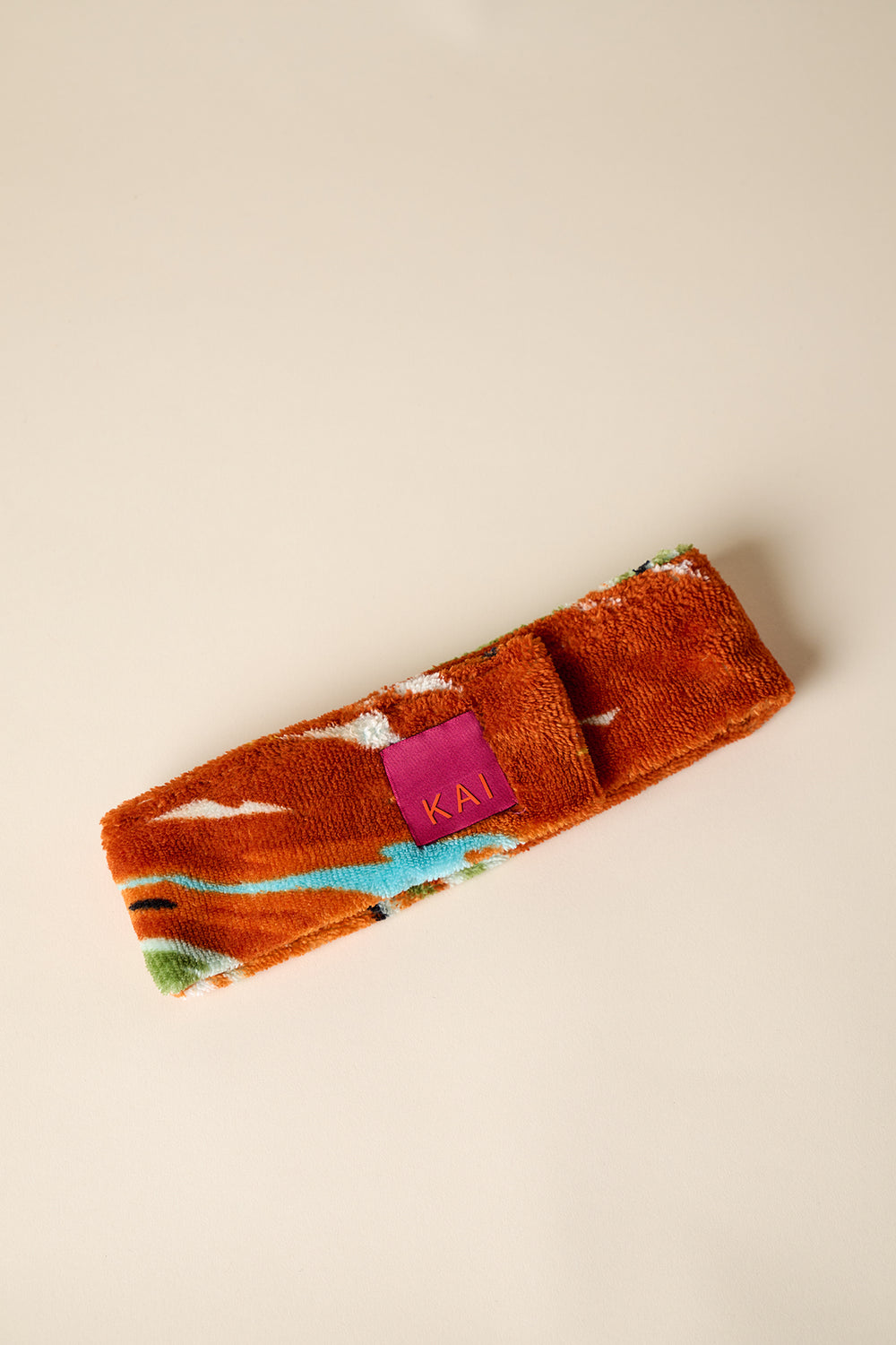 Gaia Printed Headband - Orange