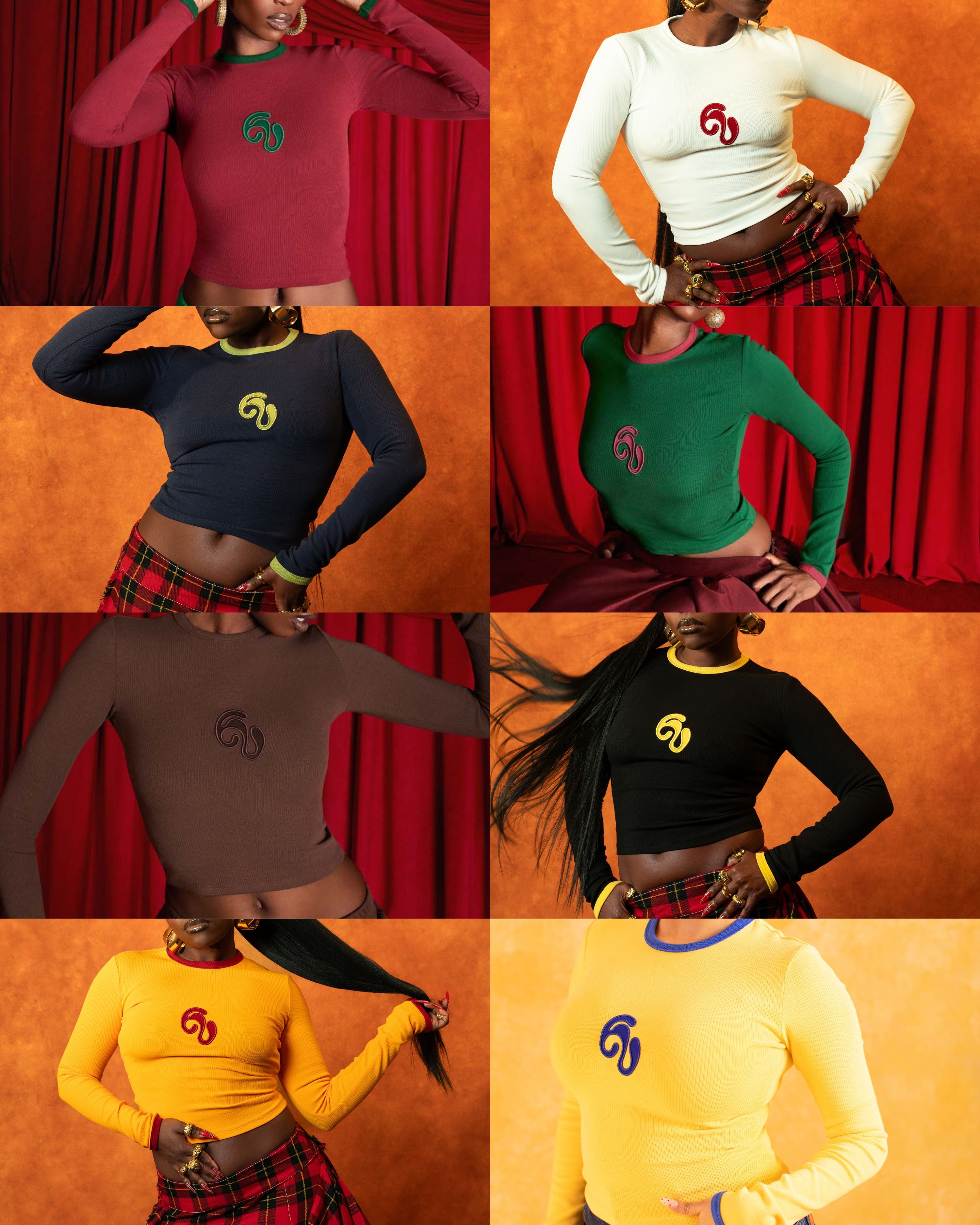 Nao Cotton Logo Embroidered Long Sleeve Top - Bundle – Kai Collective