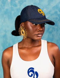 Kai Denim Logo Embroidered Cap