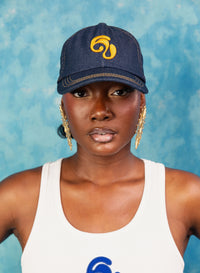 Kai Denim Logo Embroidered Cap