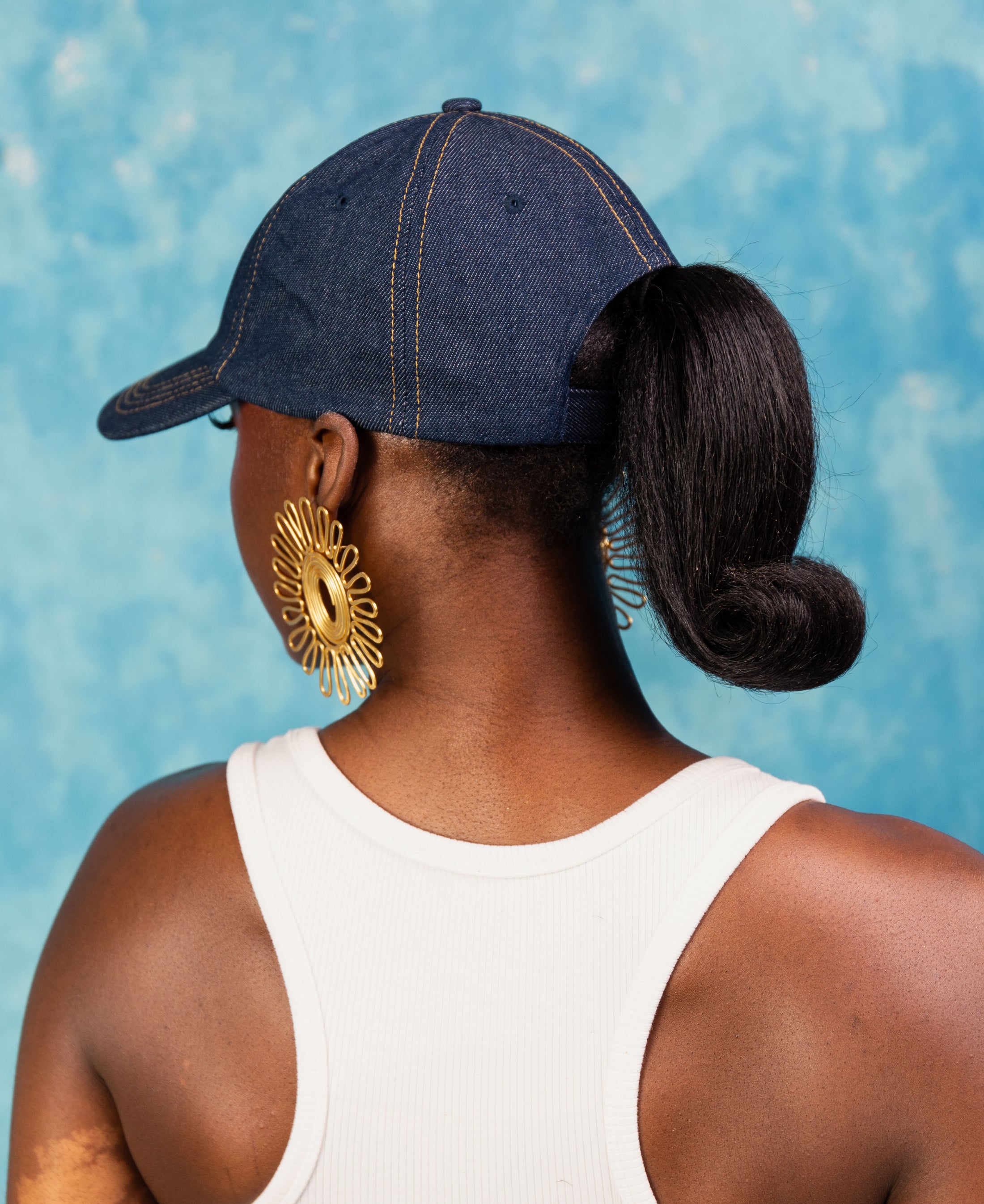 Kai Denim Logo Embroidered Cap